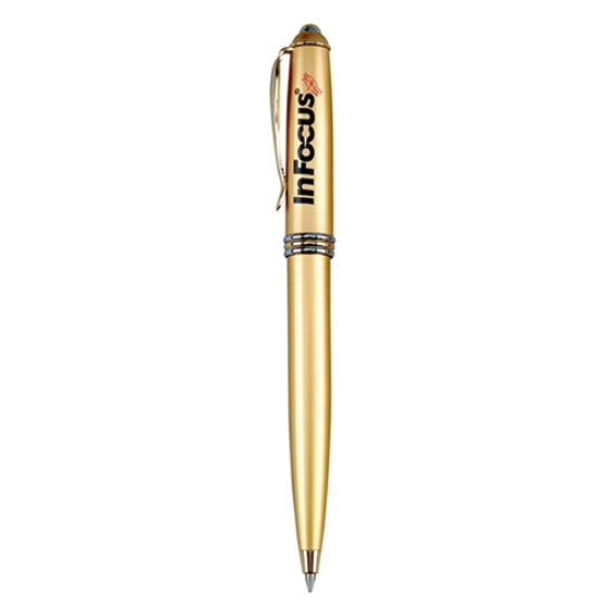 Picture of Achilles Satin Gold Ballpoint Pens
