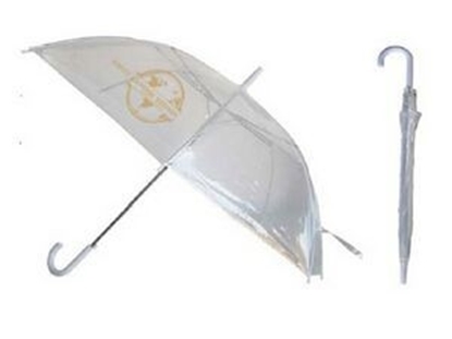 Show details for Eco Friendly Clear Umbrella (46" Arc) Picture of Eco Friendly Clear Umbrella (46" Arc)