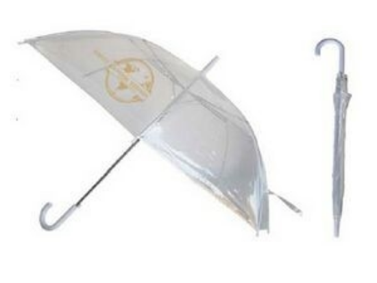 Picture of Eco Friendly Clear Umbrella (46" Arc)