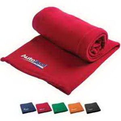 Show details for Cozy Fleece Blanket Picture of Cozy Fleece Blanket