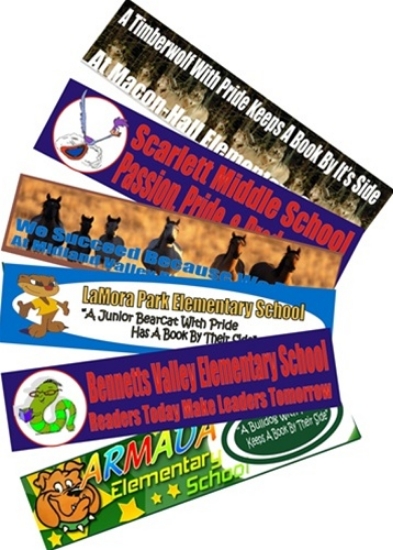 Picture of Bookmark - 120 Lb. Gloss Cover - 2"x7" (Full Color)