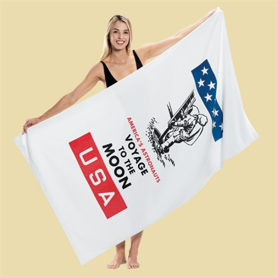 Picture of Billboard Size Super Heavyweight Velour Beach Towels