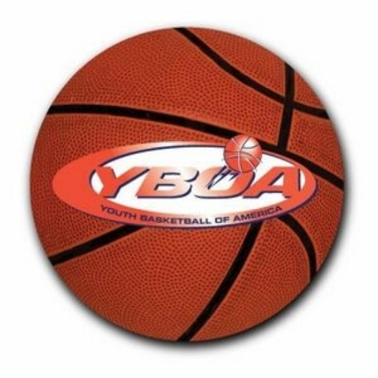 Picture of 3" Round Basketball Car Magnets