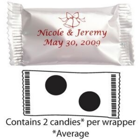 Picture of Wrapped Candy-Coated Chocolate Mints