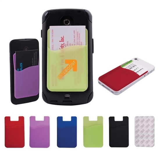Picture of Adhesive Card Pocket for Smartphones