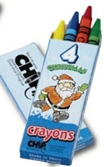 Season's Greetings 4 Count Crayon Packs Item #: JK-3919