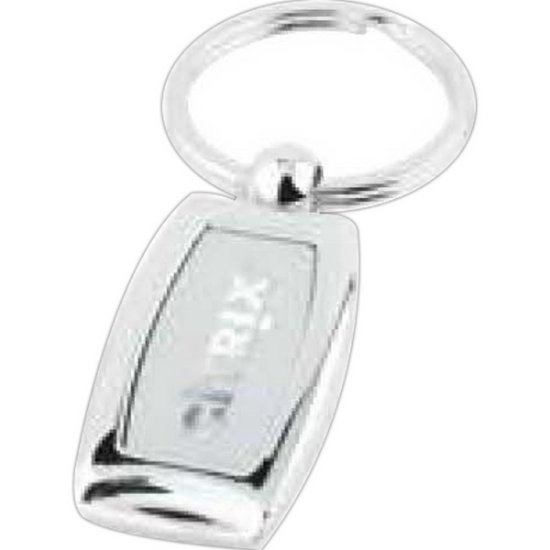 Picture of Curved Metal Key Tag