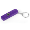 Whistle Key Light with Compass Purple