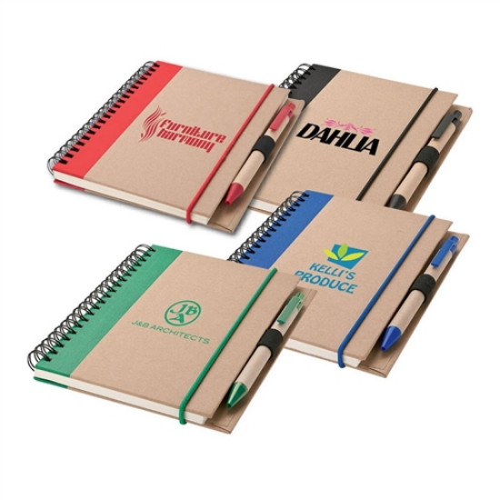 Picture of Recycled Notebook & Pens