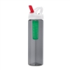 25 oz. PET Bottles with Flip Spout & Infuser -Charcoal