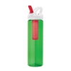 25 oz. PET Bottles with Flip Spout & Infuser -Green
