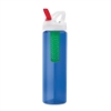 25 oz. PET Bottles with Flip Spout & Infuser -Blue