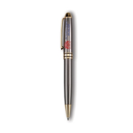 Picture of Twist Action Ball Point Pen w/ Heavy Brass Barrel