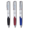 Matte Silver Twist Action Ballpoint Pen