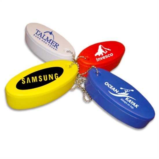 Picture of Neon Floating Key Fob With Keychains