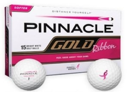 Picture of Pinnacle Gold Ribbon Golf Balls (15 Count)