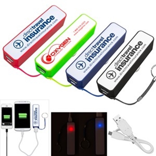 Picture of 2200 mAh Portable Lithium Ion Power Bank Chargers