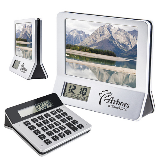Picture of 3-in-1 Calculator/Picture Frame/LCD digital clock