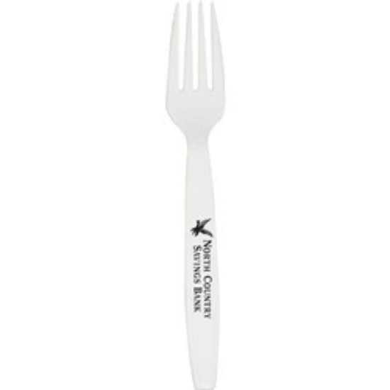 Picture of Extra Heavy Duty White Plastic Forks