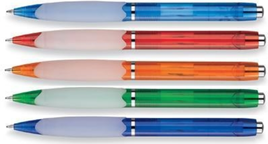Picture of Paper Mate Plunge Translucent Barrel Pens