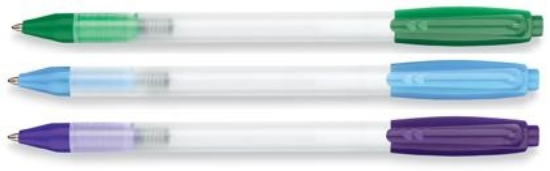 Picture of Paper Mate Sport Retractable White Barrel/Translucent Pens