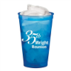 22 oz. Translucent Smooth Stadium Cups Blue