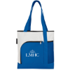 Color Bright Large Tote-Blue