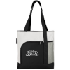 Color Bright Large Tote-Black