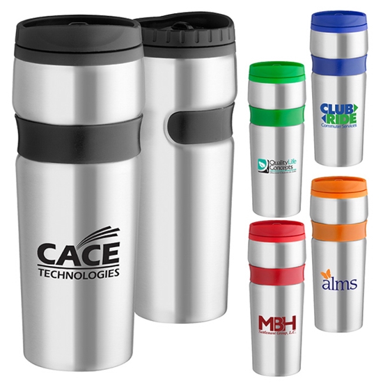 Picture of 14 oz. Easy Grip Stainless Travel Tumbler
