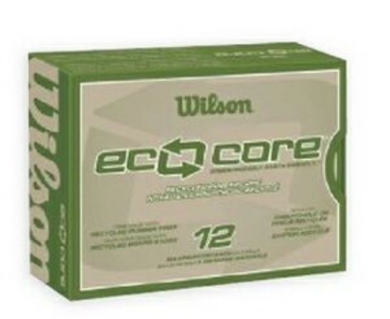 Picture of Wilson Eco-Core Golf Balls - White (12 Count)