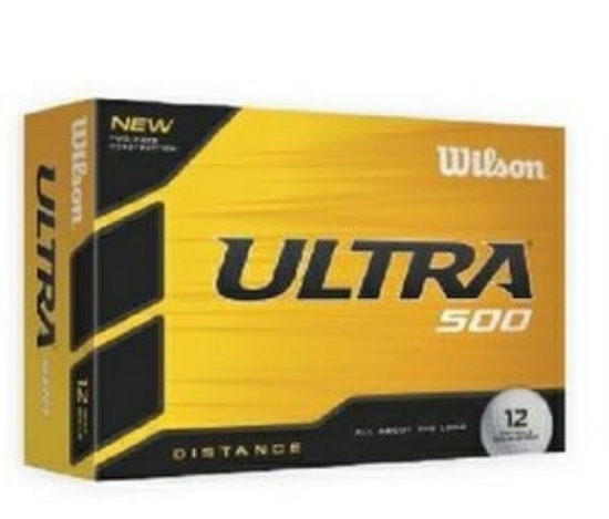 Picture of Wilson Ultra 500 Golf Balls - White (12 Count)