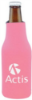 Zipper Jacket Scuba Beverage Insulator Spruce Pink