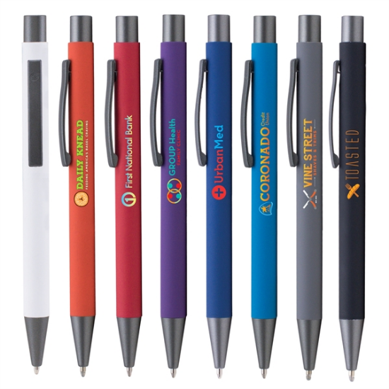 Bowie Softy Pens - Full Color Metal Pen