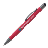 Bowie Softy w/Stylus - Full Color Metal Pen Red