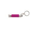 Chroma - LED Flashlight w/ Keyring - Full Color Pink