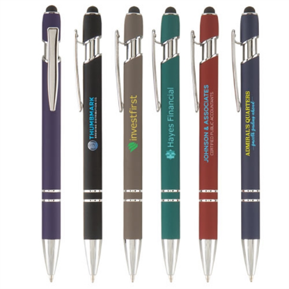 Ellipse Softy with Stylus - Full-Color Metal Pen Ellipse Softy with Stylus - Full-Color Metal Pen
