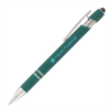 Ellipse Softy with Stylus - Full-Color Metal Pen Dark Green