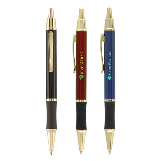 Matrix Grip Pen - Full-Color Metal Pen
