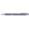 Matte Tres-Chic Pen - Full-Color Metal Pen Gunmetal Cool Gray/Silver Trim