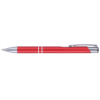 Matte Tres-Chic Pen - Full-Color Metal Pen Orange/Silver Trim