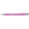 Matte Tres-Chic Pen - Full-Color Metal Pen Pink/Silver Trim