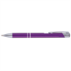 Matte Tres-Chic Pen - Full-Color Metal Pen Purple/Silver Trim