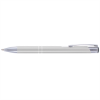 Matte Tres-Chic Pen - Full-Color Metal Pen Silver/Silver Trim