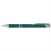 Tres-Chic Softy Pen - Full-Color Metal Pen Green/Silver Accents