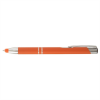 Tres-Chic Softy+ Stylus Pen - Full-Color Metal Pen Orange