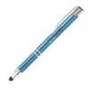 Tres-Chic Touch Stylus Pen - Full-Color Metal Pen Ocean Blue