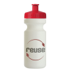 The Eco-Cyclist - 22 oz. Sports Bottle w/ Red Lid Lid