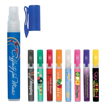 Show details for 0.34 Oz. Hand Sanitizer Spray Pump Promotional-9059