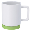 10 oz. Coast Ceramic Mug White/Green