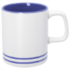 10 Oz. Lacrosse Ceramic Mug Blue